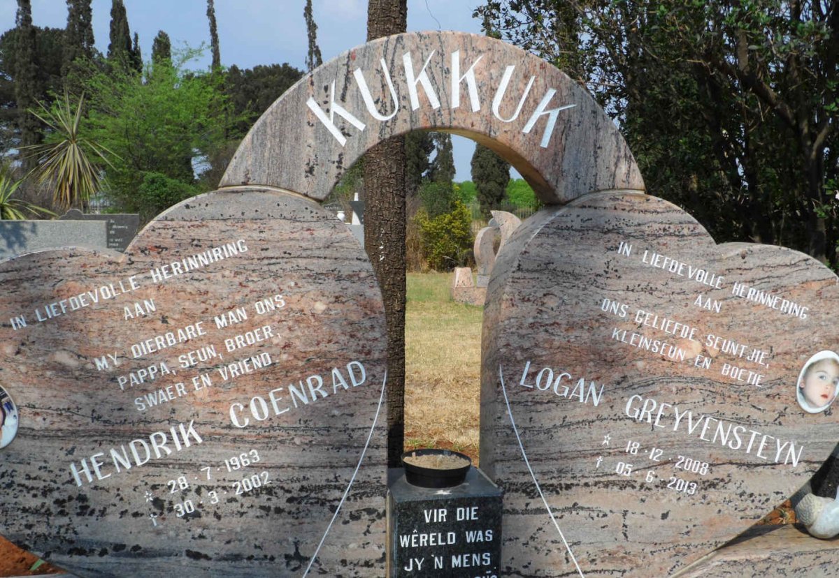 KUKKUK Hendrik Coenraad 1963-2002 :: GREYVENSTEYN Logan 2008-2013