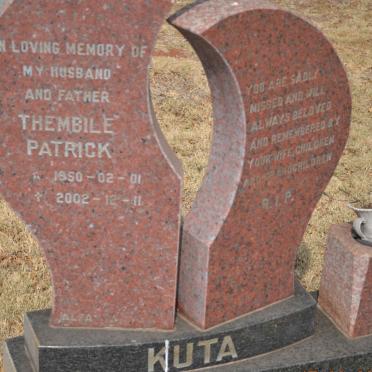 KUTA Thembile Patrick 1950-2002
