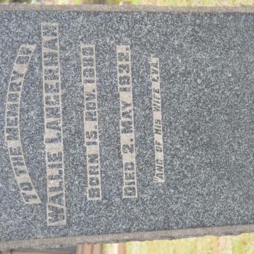 LANGERMAN Wallie 1880-1932 &amp; Eva ?