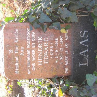 LAAS Hendrik Edward 1938-1997