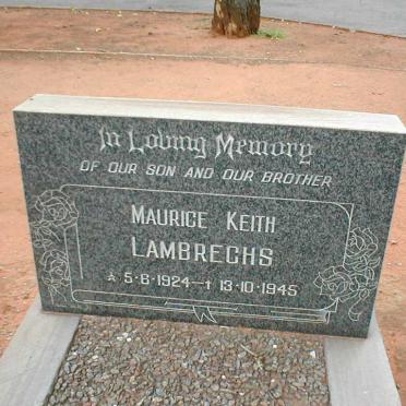 LAMBRECHS Maurice Keith 1924-1945
