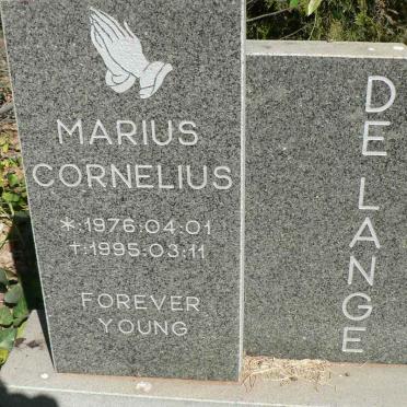 LANGE Marius Cornelius, de 1976-1995