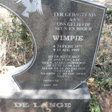 LANGE Wimpie, de 1977-1999