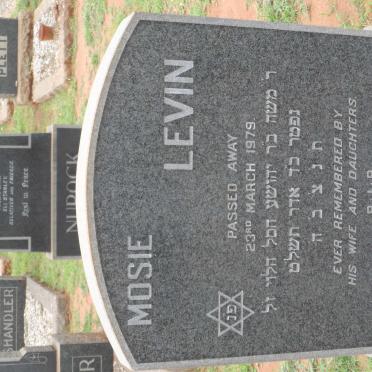 LEVIN Mosie -1979