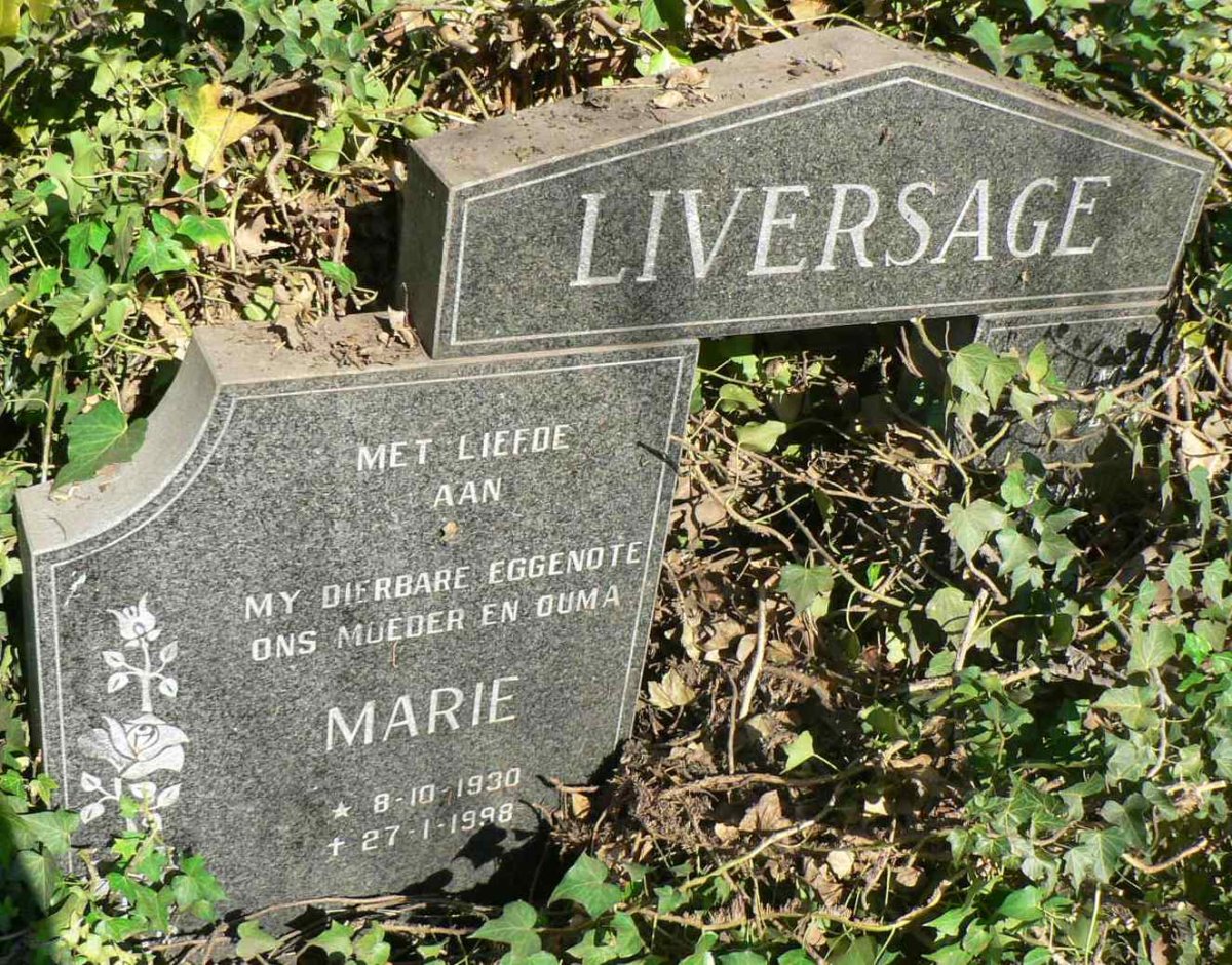 LIVERSAGE Marie 1930-1998