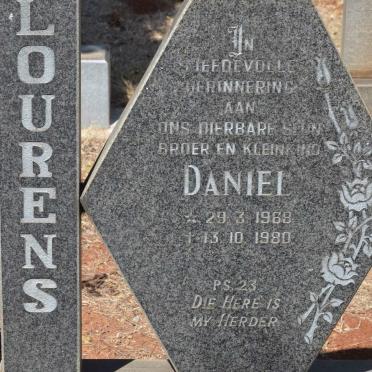 LOURENS Daniel 1968-1980