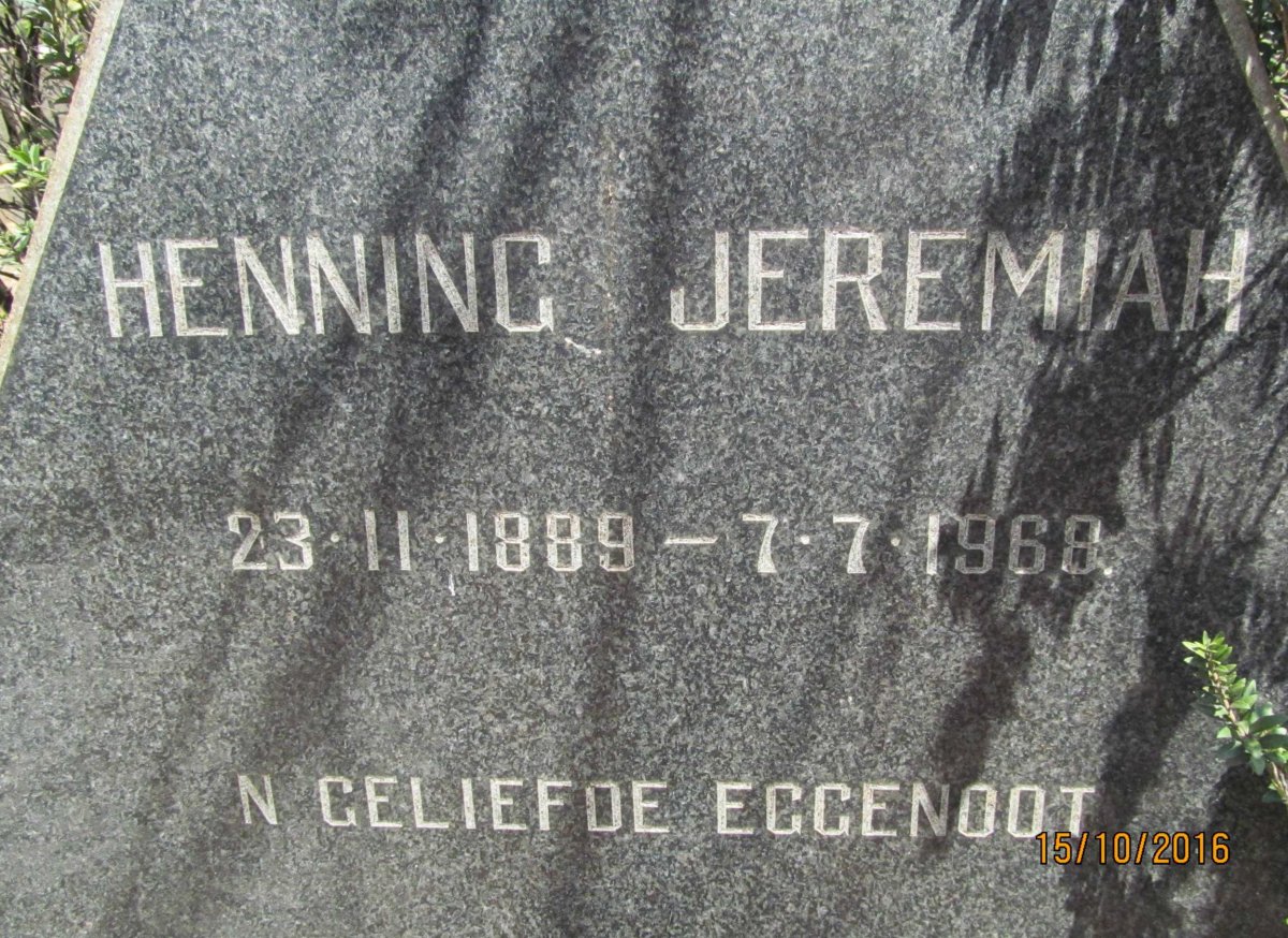 LUBBE Henning Jeremiah 1889-1968