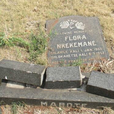 MABOTE Flora Nkekemane 1950-1952