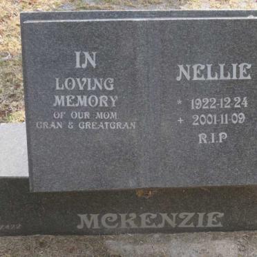 MCKENZIE Nellie 1922-2001