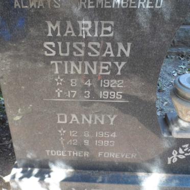 MEYER Danny 1954-1983 &amp; TINNEY Marie Sussan 1922-1995