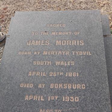 MORRIS James 1861-1930