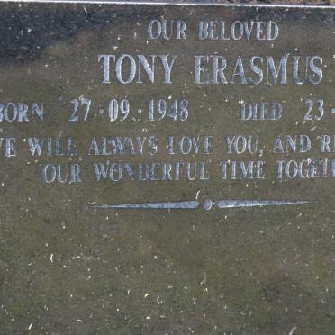 ERASMUS Tony 1948-1995