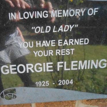 FLEMING Georgie 1925-2004