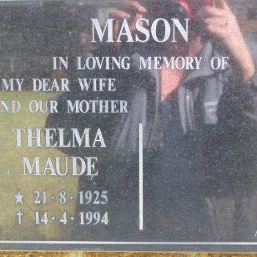 MASON Thelma Maude 1925-1994