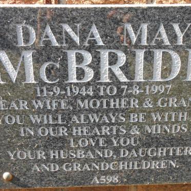 McBRIDE Dana May 1944-1997