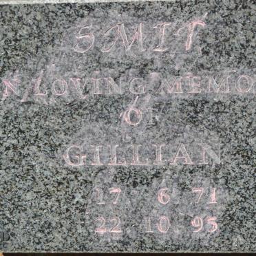 SMIT Gillian 1971-1995