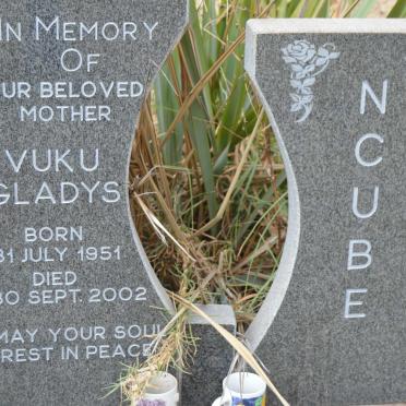 NCUBE Vuku Gladys 1951-2002
