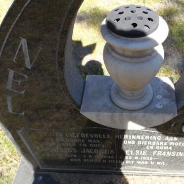 NEL Cornelius Jacobus 1928-1996 &amp; Elsie Fransina 1932-