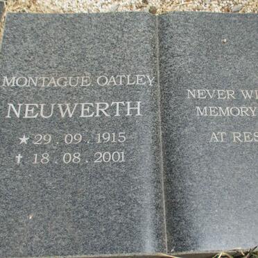 NEUWERTH Montague Oatley 1915-2001