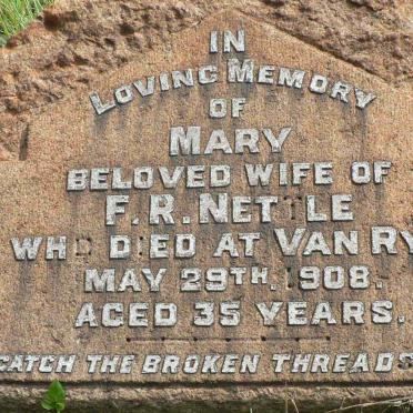 NETTLE Mary -1908