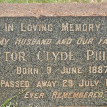 PHILLIPS Victor Clyde 1887-1946