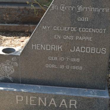 PIENAAR Hendrik Jacobus 1918-1968