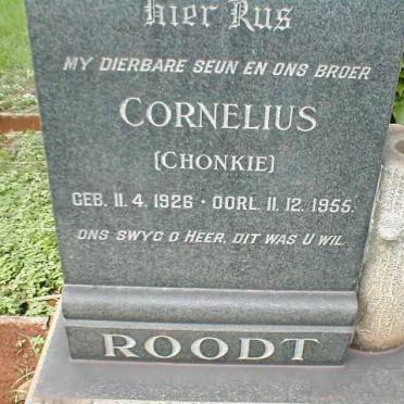 ROODT Cornelius  1926-1955