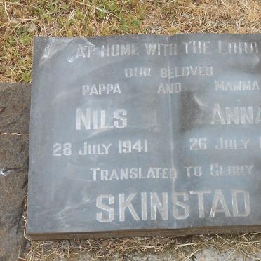 SKINSTAD Nils -1941 &amp; Anna -1966