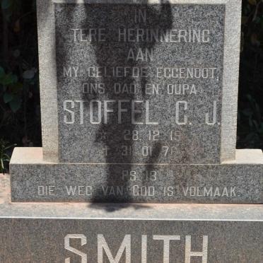 SMITH Stoffel C.J. 1919-1976