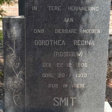 SMIT Dorothea Regina nee ROSSOUW 1905-1973
