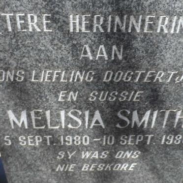 SMITH Melisia 1980-1980
