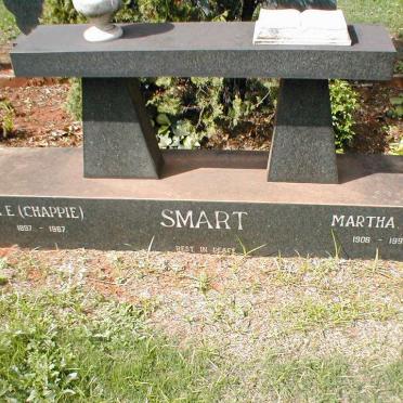 SMART A.E. 1897-1987 &amp; Martha M.C. 1906-1995