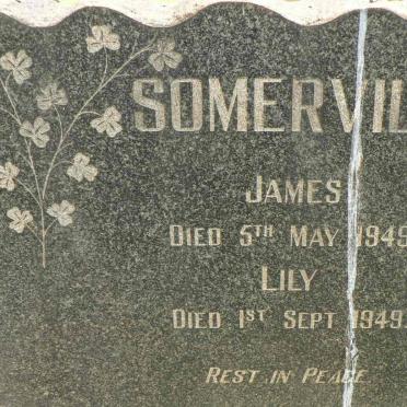 SOMERVILLE James -1949 &amp; Lily -1949