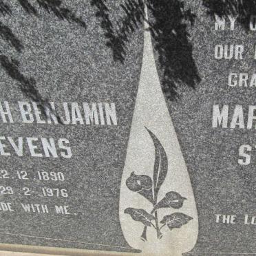 STEVENS Joseph Benjamin 1890-1976 &amp; Mary Nash 1896-1975