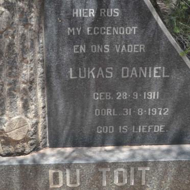 TOIT Lukas Daniel, du 1911-1972