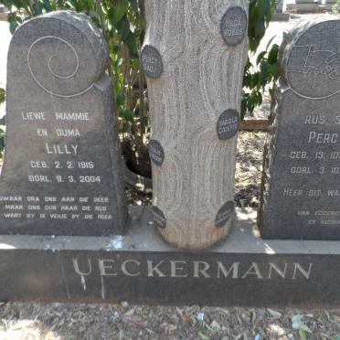 UECKERMANN Percy 1909-1967 &amp; Lilly 1915-2004