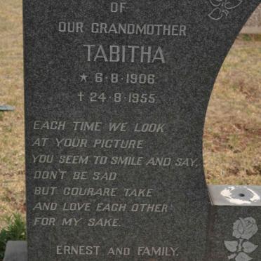 USHER Tabitha 1906-1955