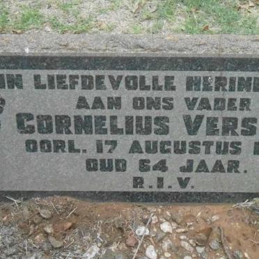 VERSTER Cornelius -1941
