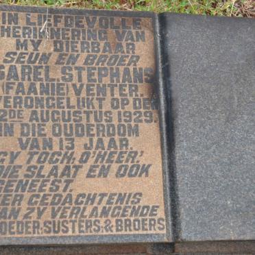 VENTER Sarel Stephans -1929