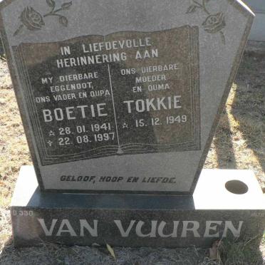 VUUREN Boetie, van 1941-1997 &amp; Tokkie 1949-