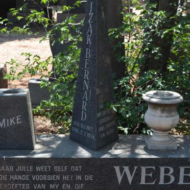 WEBER Izak Bernard 1917-1974