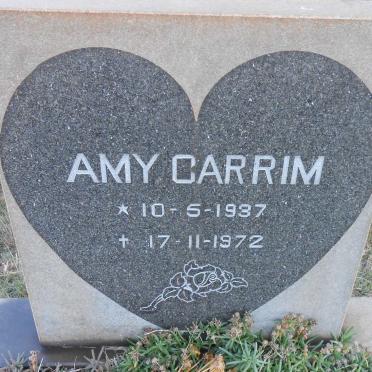 CARRIM Amy 1937-1972