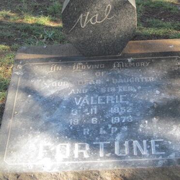 FORTUNE Valerie 1952-1973