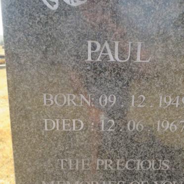 KLEINBOOI Paul 1949-1967 