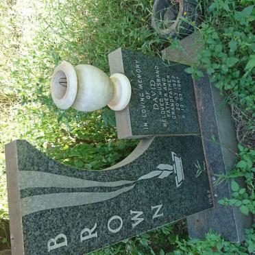 BROWN David 1922-1987
