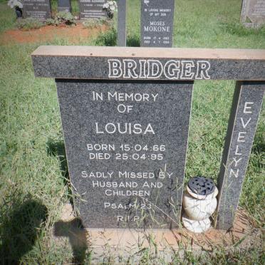 BRIDGER Louisa 1966-1995