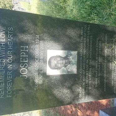 BOOYSEN Joseph 1934-2008 &amp; Dora 1937-1998