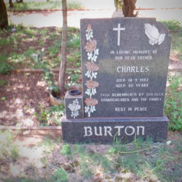 BURTON Charles -1987