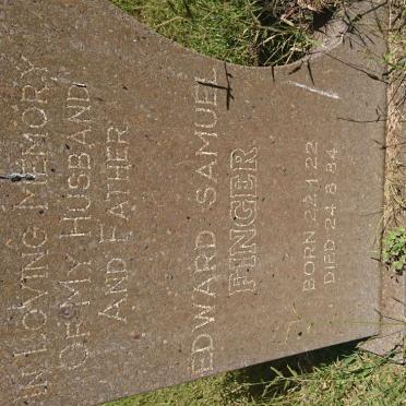 FINGER Edward Samuel 1922-1984