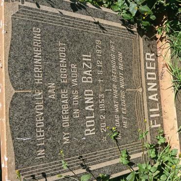 FILANDER Roland Bazil 1953-1979